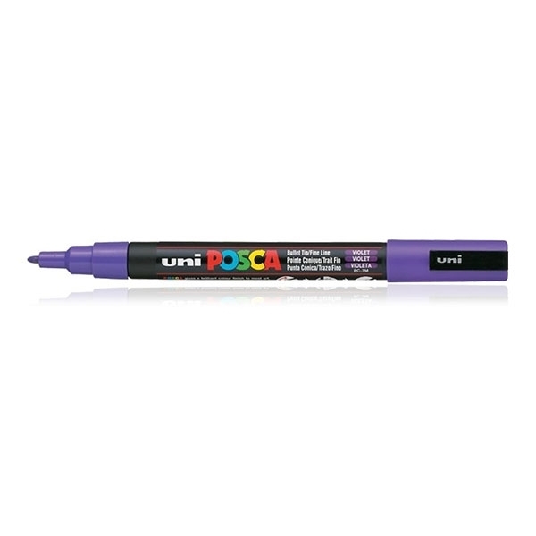 Uni Posca Marker Violet PC – 3M