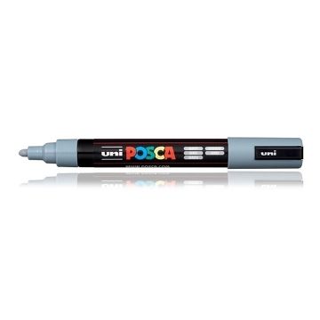 Picture of Uni Posca Marker Grey PC – 5M