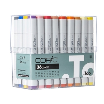 Picture of Copic Markers Set of 36 (CB36)