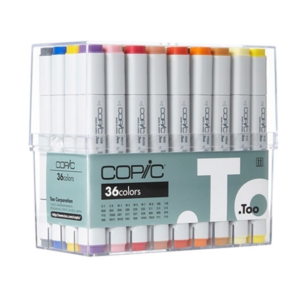 Copic Markers Set of 36 (CB36) 