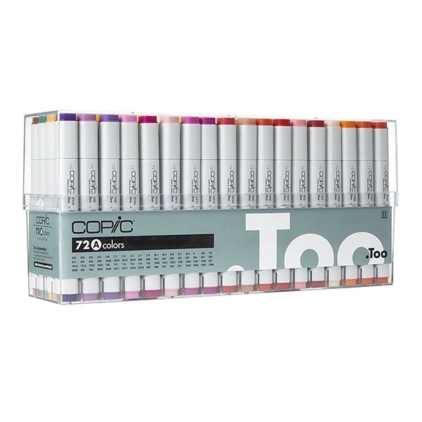 Copic Markers Set of 72 A (C72A) 