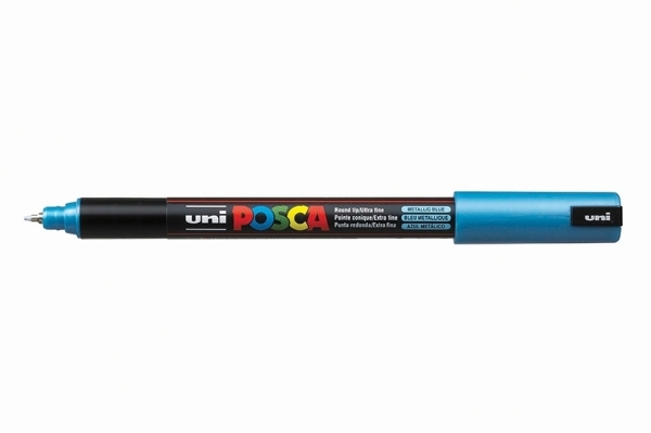 Picture of Uni Posca Marker Metallic Blue PC – 1MR