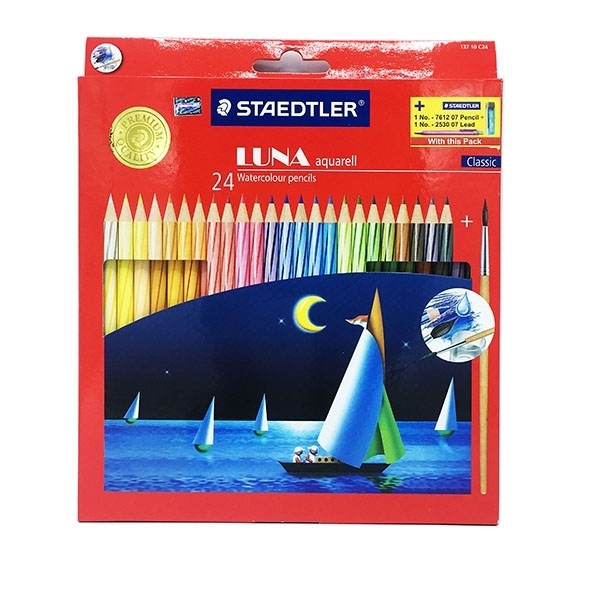 Picture of Staedtler Luna Watercolour Pencils - Pack of 24 (For Students)