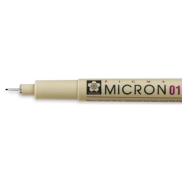 Sakura Pigma Micron Pen 01 (Black) 