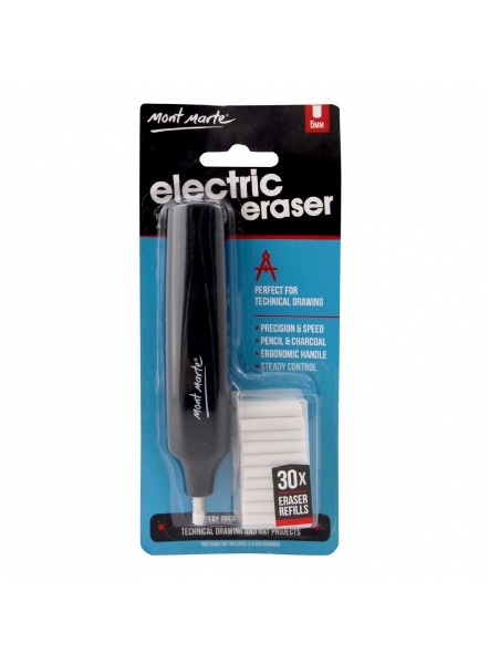 Picture of Mont Marte Electric Eraser - Set of 30 (Eraser Refills)