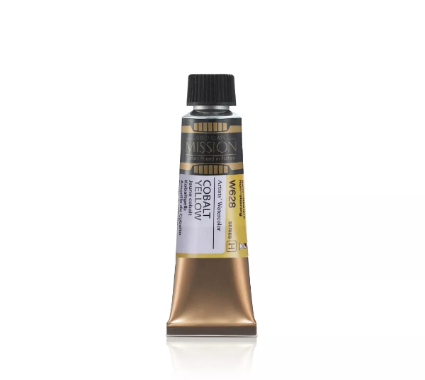 Picture of Mijello Mission Gold Watercolour - 15ml (Series H - Cobalt Yellow - W628)