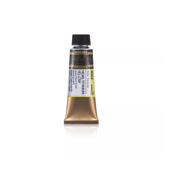 Picture of Mijello Mission Gold Watercolour - 15ml (Series A - Nickle Titanium - W612)
