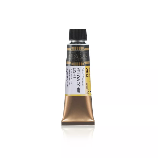 Picture of Mijello Mission Gold Watercolour - 15ml (Series A - Yellow Ochre Light - W613)