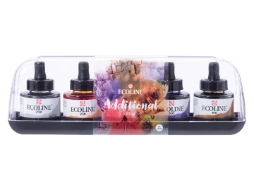 Picture of Ecoline Liquid Watercolour Additional Set of 5 x 30ml