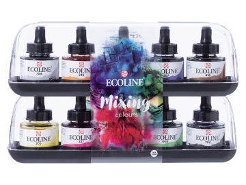 Picture of Ecoline Liquid Watercolour Mixing Set of 10 x 30ml