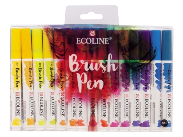 Ecoline Brush Pen Set of 30