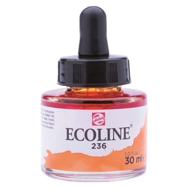Picture of Ecoline Liquid Watercolour 30ml Light Orange (236)