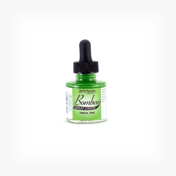 Picture of Dr.Ph.Martin's Bombay India Ink 30ml Grass Green