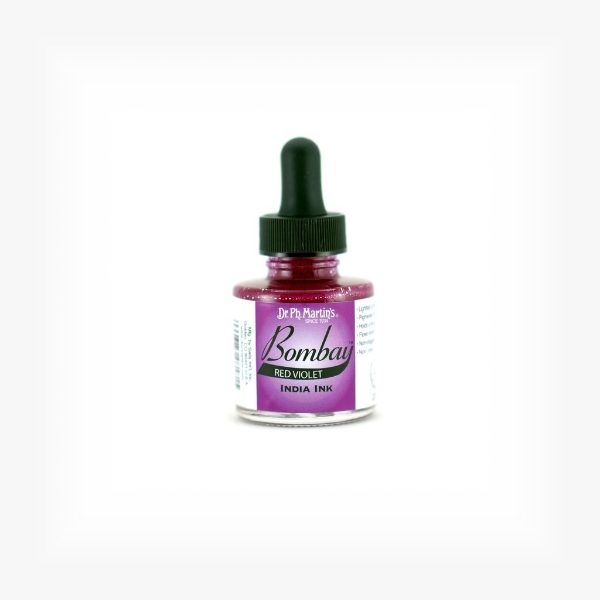 Picture of Dr.Ph.Martin's Bombay India Ink 30ml Red Violet