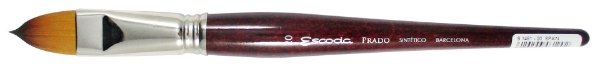 Picture of Escoda SR-1461 Prado FILBERT GOLD TAME BRUSH No:20