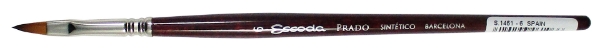 Picture of Escoda SR-1461 Prado FILBERT GOLD TAME BRUSH No:6