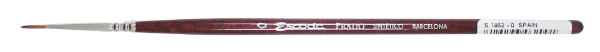 Picture of Escoda SR-1462 PRADO ROUND GOLD TAME BRUSH No:0