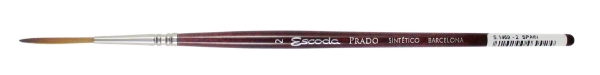 Picture of Escoda SR-1469 PRADO ROUND SYNTHETIC TAME BRUSH No:2