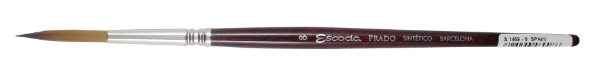 Picture of Escoda SR-1469 PRADO ROUND SYNTHETIC TAME BRUSH No:8