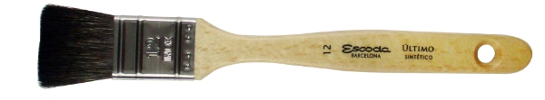 Picture of Escoda SR-2330 Ultimo FLAT SYNTHETIC TENDO BRUSH No:12