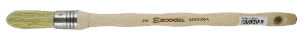Picture of Escoda SR-7500 Natural ROUND PAINT BRUSH No:2 (Round Domed)