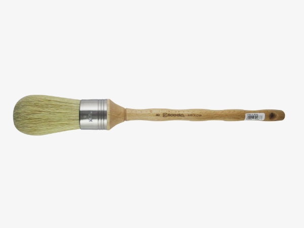 Picture of Escoda SR-7500 Natural ROUND PAINT BRUSH No:8 (Round Domed)