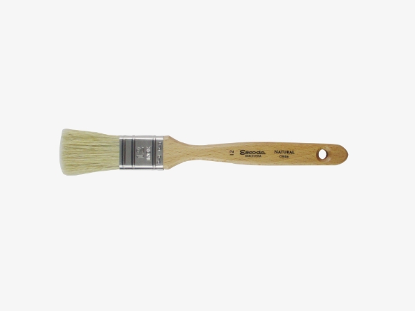 Picture of Escoda SR-8247 Natural DOUBLE FLAT BRUSH No:12