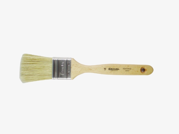 Picture of Escoda SR-8247 Natural DOUBLE FLAT BRUSH No:18