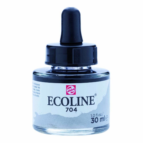 Picture of Ecoline Liquid Watercolour Grey 30ml (704)