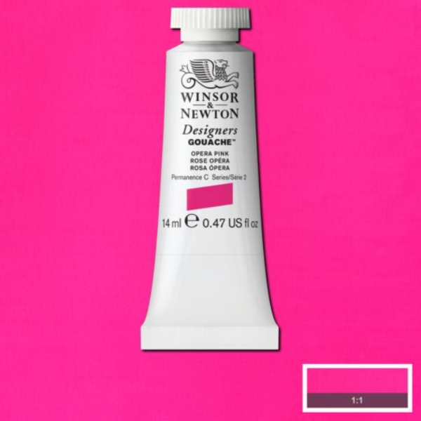 Picture of Winsor & Newton Designers Gouache 14ml - SR2 - Opera Pink (440)