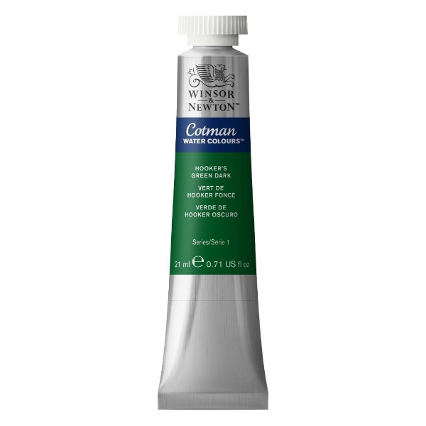 Picture of Winsor & Newton Cotman Watercolour - Hookers Green Dark (21ml)