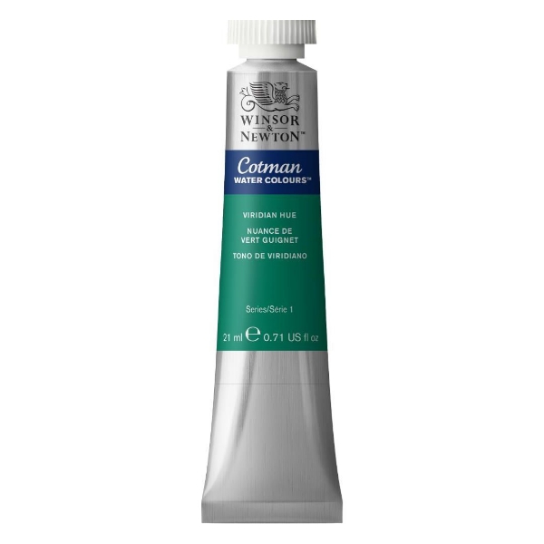 Picture of Winsor & Newton Cotman Watercolour - Viridian Hue (21ml)