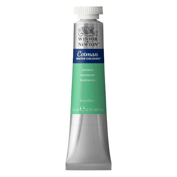 Picture of Winsor & Newton Cotman Watercolour - Emerald (21ml)