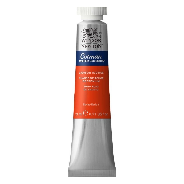 Picture of Winsor & Newton Cotman Watercolour - Cadmium Red Hue (21ml)