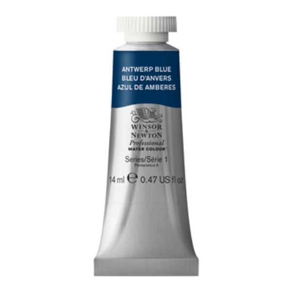 Picture of Winsor & Newton Professional Watercolour 14ml - Antwerp Blue (SR- 1)