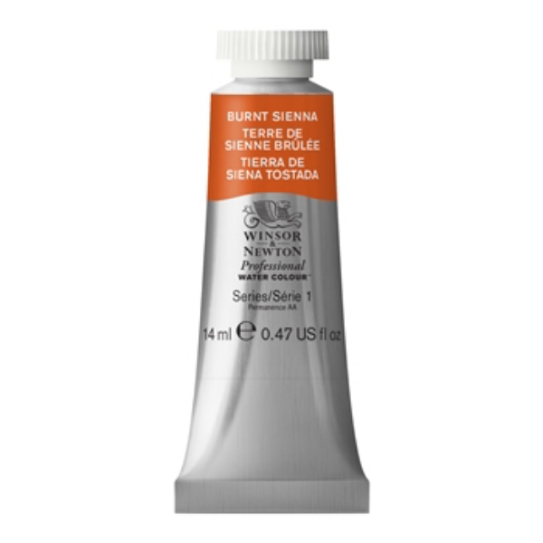 Picture of Winsor & Newton Professional Watercolour 14ml - Burnt Sienna (SR- 1)