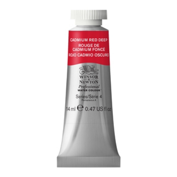 Picture of Winsor & Newton Professional Watercolour 14ml - Cadmium Red Deep (SR- 4)