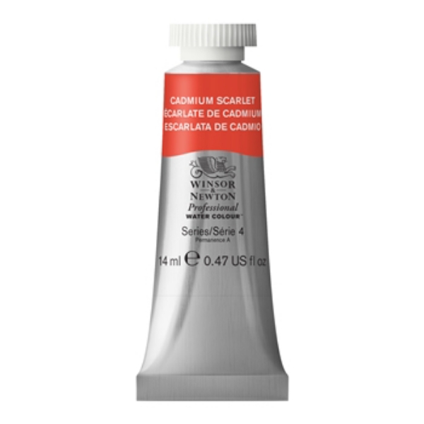 Picture of Winsor & Newton Professional Watercolour 14ml - Cadmium Scarlet (SR- 4)