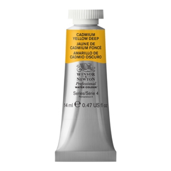 Picture of Winsor & Newton Professional Watercolour 14ml - Cadmium Yellow Deep (SR- 4)