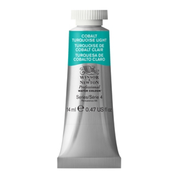 Picture of Winsor & Newton Professional Watercolour 14ml - Cobalt Turquoise Light (SR- 4)