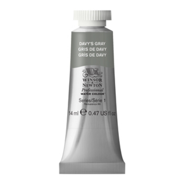Picture of Winsor & Newton Professional Watercolour 14ml - Davy's Gray (SR- 1)