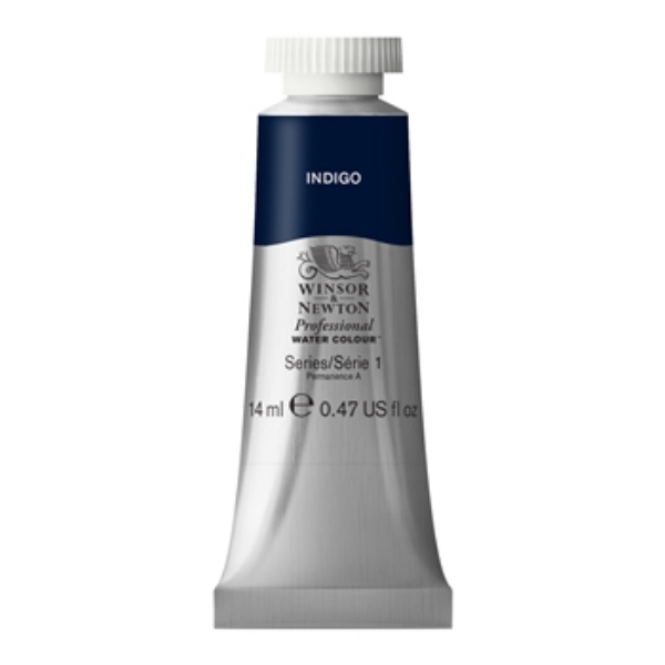 Picture of Winsor & Newton Professional Watercolour 14ml - Indigo (SR- 1)