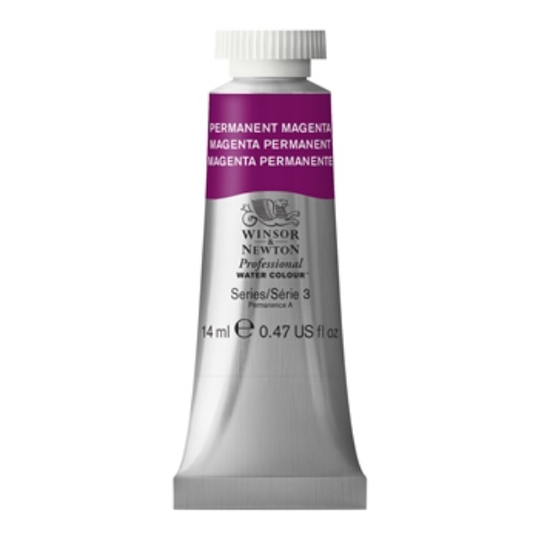 Picture of Winsor & Newton Professional Watercolour 14ml - Permanent Magenta (SR- 3)