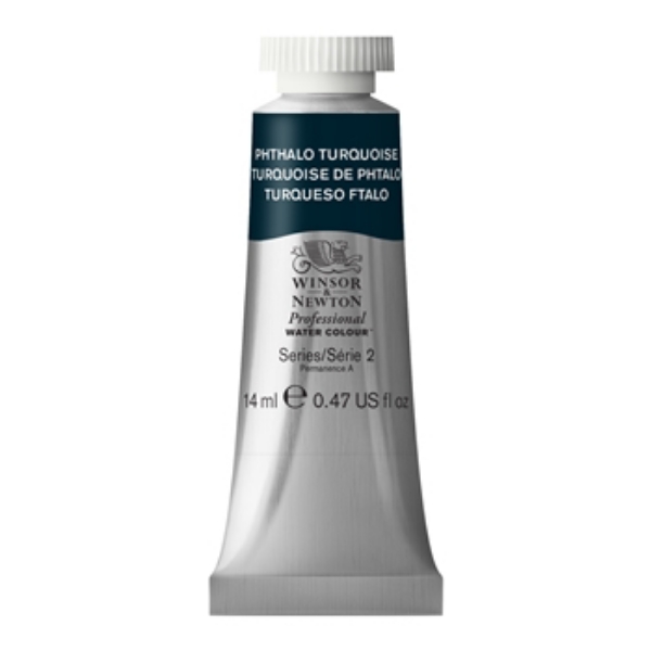 Picture of Winsor & Newton Professional Watercolour 14ml - Phthalo Turquoise (SR- 2)