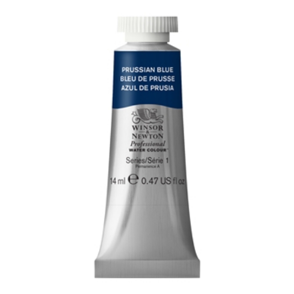 Picture of Winsor & Newton Professional Watercolour 14ml - Prussian Blue (SR- 1)