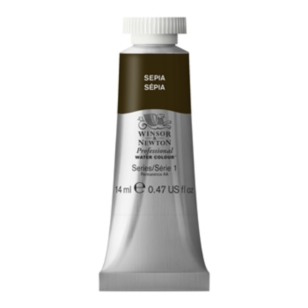 Picture of Winsor & Newton Professional Watercolour 14ml - Sepia (SR- 1)