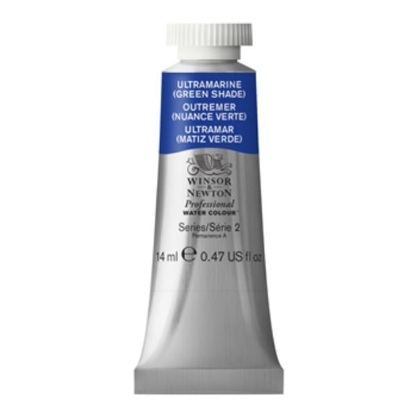Picture of Winsor & Newton Professional Watercolour 14ml - Ultramarine Green Shade (SR- 2)