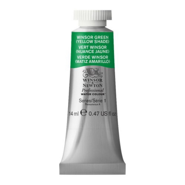 Picture of Winsor & Newton Professional Watercolour 14ml - Winsor Green (SR- 1)