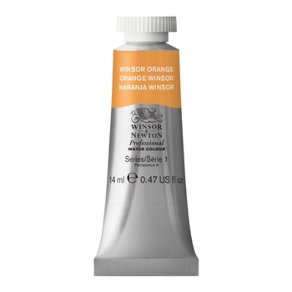 Picture of Winsor & Newton Professional Watercolour 14ml - Winsor Orange (SR- 1)