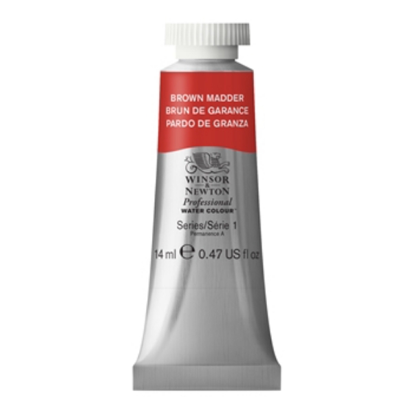 Picture of Winsor & Newton Professional Watercolour 14ml - Brown Madder (SR-1)